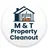 M & T Property Cleanout logo